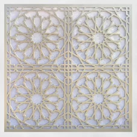 60*60 Selçuk Tavan Panel (Gümüş)