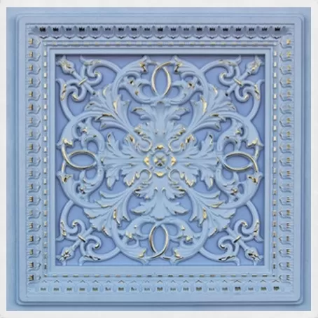 60*60 Avangard Tavan Panel (Beyaz Altın)