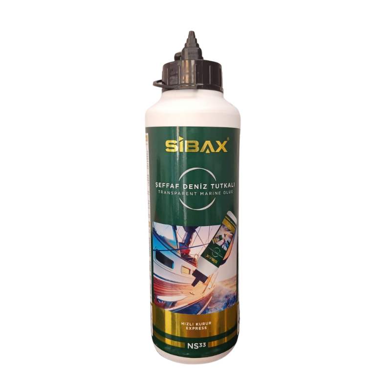 Sibax Şeffaf Deniz Tutkalı NS33(500Gr.)