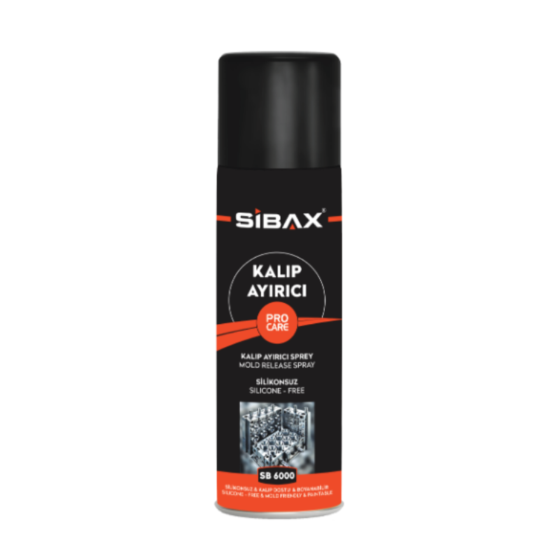 Sibax Kalıp Ayırıcı Sprey Silikonsuz SB6000(400mL)