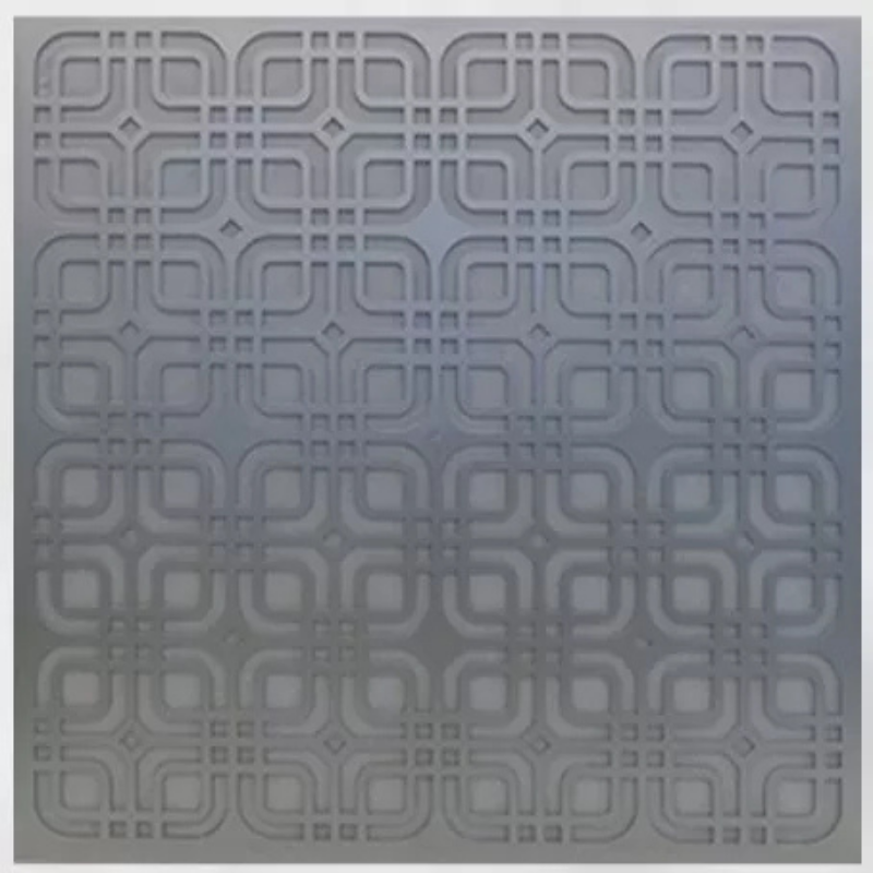 60*60 Moderna Tavan Panel (Gümüş)