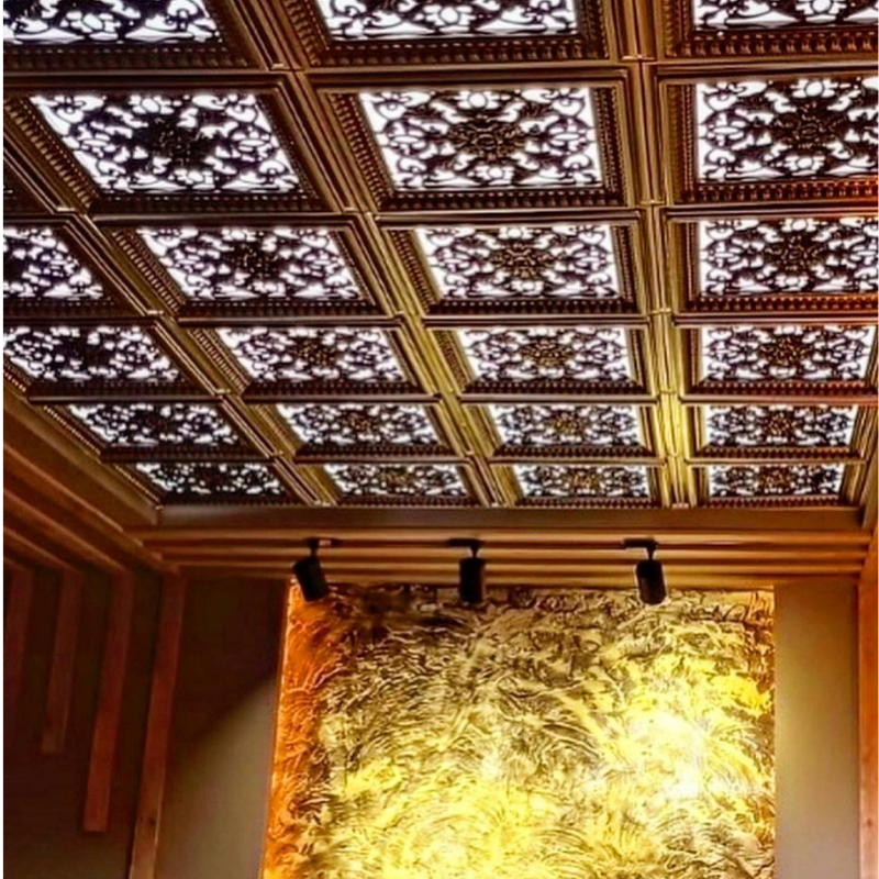 60*60 Avangard Tavan Panel (Altın)